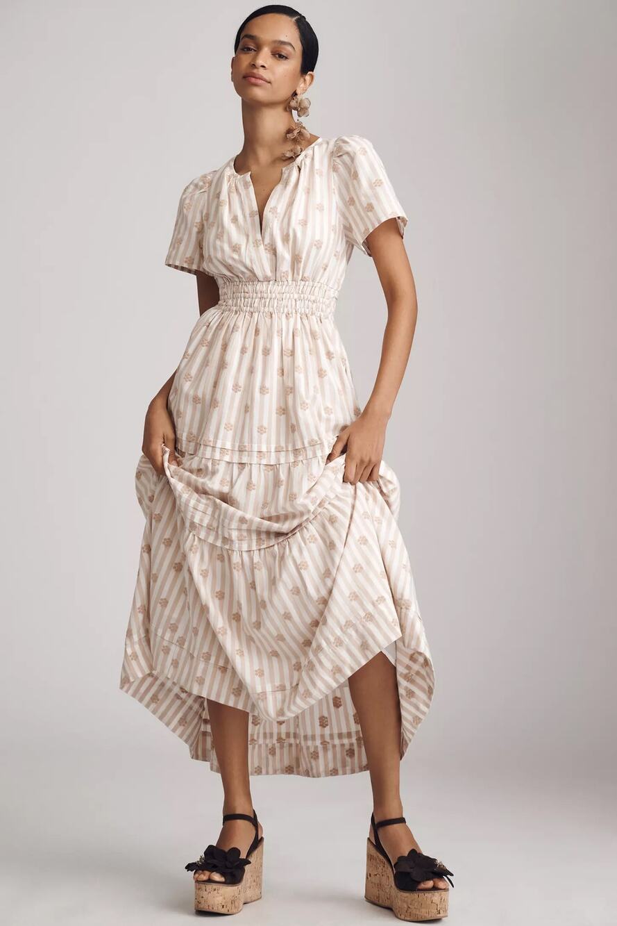 nwt by ANTHROPOLOGIE sz 1X The Somerset: Embroidered Edition